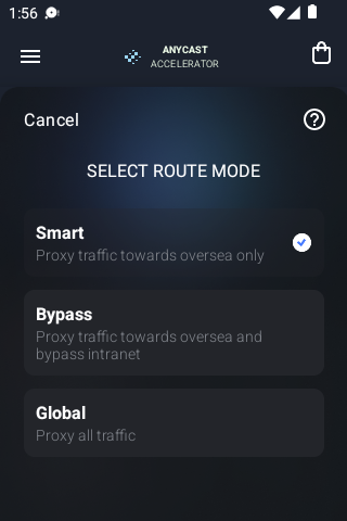 anycast加速器 卓腾android下载效果预览图